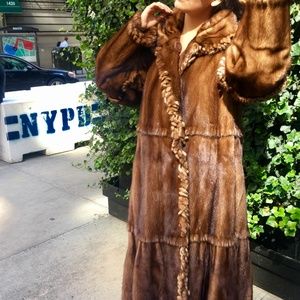 fendi sable fur coat